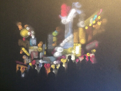 Seoul night (progress)