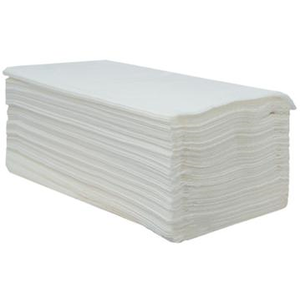 ZZ ručníky 2 vrstvé celulóza bílá 3000 ks