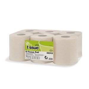 Celtex E-tissue papírové ručníky se středovým odvíjením 2vrstvé celulóza 108 m 6 rolí