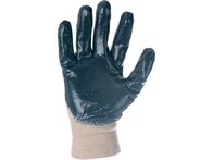 rukavice máčené v nitrilu velikost 8