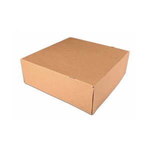 Dortová krabice Kraft 28 x 28 x 10 cm 50 ks