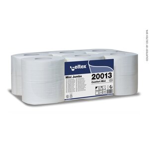 Celtex Comfort toaletní papír mini jumbo 185 2vrstvý celulóza 130 m 12 rolí 