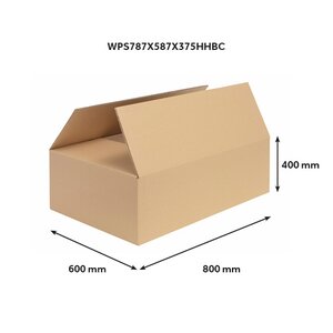 Klopová krabice 800 x 600 x 400 mm, 5VVL