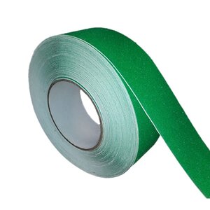 Protiskluzová výstražná páska reflexní 50 mm / 18 m / zelená