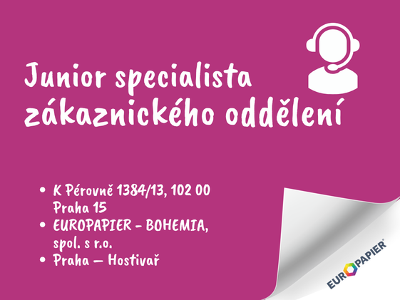 Zákaznický servis junior