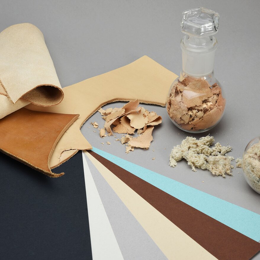 Remake paper and leather