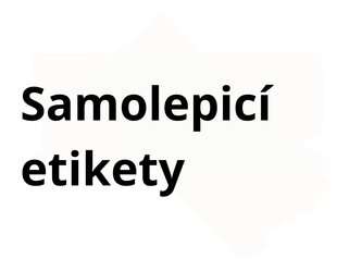 Samolepicí etikety