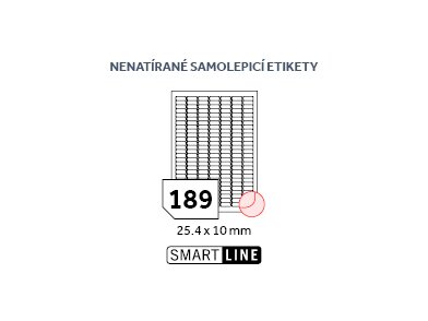 Etikety_SmartLine_25,4x10