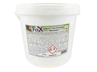FOX tablety do pisoáru 4,5kg borovice