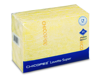 CHIC_74467_PAK_08 Chicopee  Lavette Super,  Wipe - Yellow_png