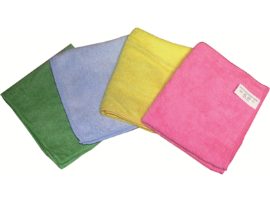 mikrovláknová utěrka 35 x 30 cm 210 g žlutá