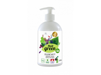 ZDRG_31698 - Real green clean zelené mytí nádobí, ovoce a mýdlo na ruce 500 g